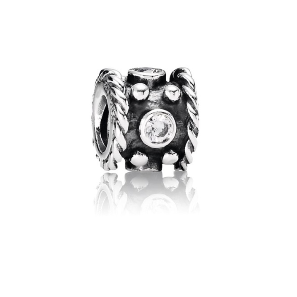 Authentic Pandora Oxy Crown Charm - Retired
